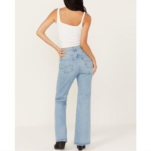 Levi's Premium Women's Light Wash 70s High Rise Stretch Flare Jeans Size 30